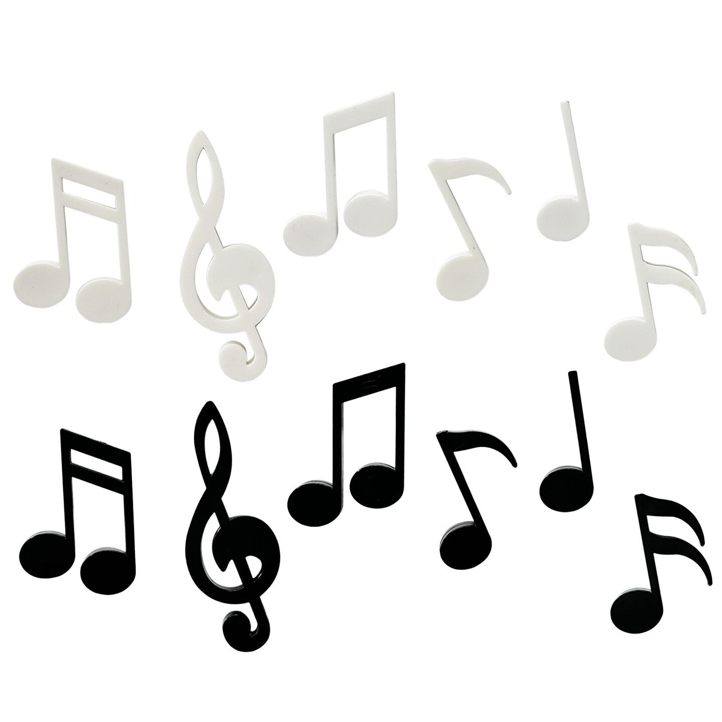 Wrapables Novelty Refrigerator Magnets for Kitchen, Whiteboards, Cabinets, and Lockers (Set of 12)