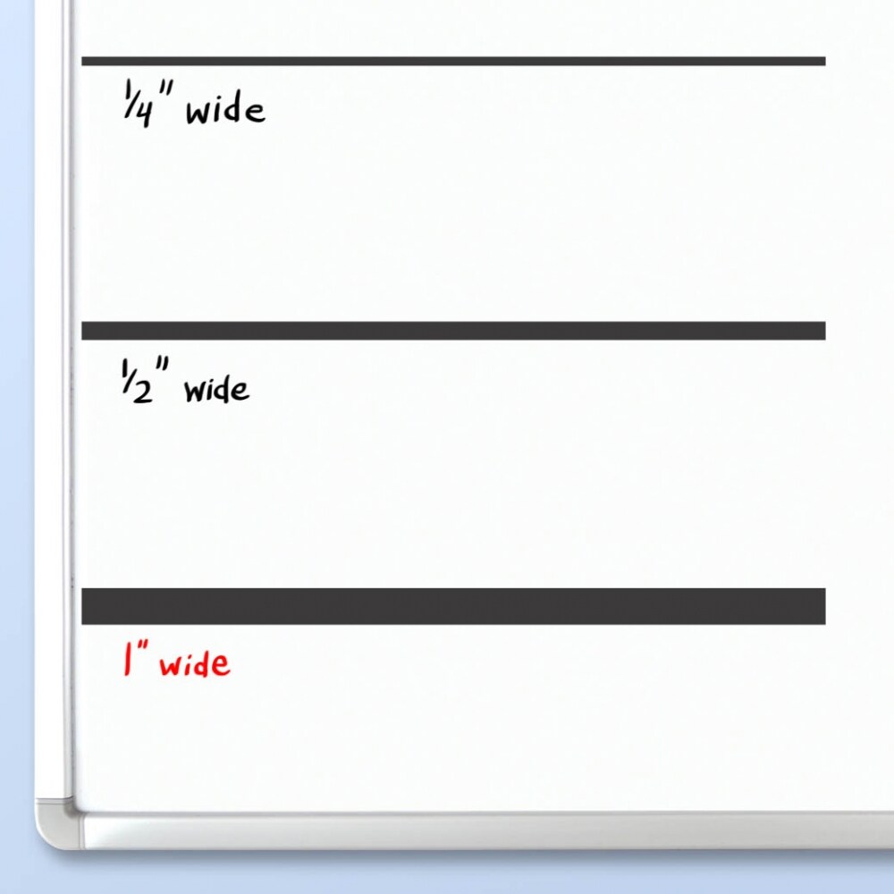 StoreSMART - Magnetic Gridlines - 1-inch - for Whiteboard Grids - ML1