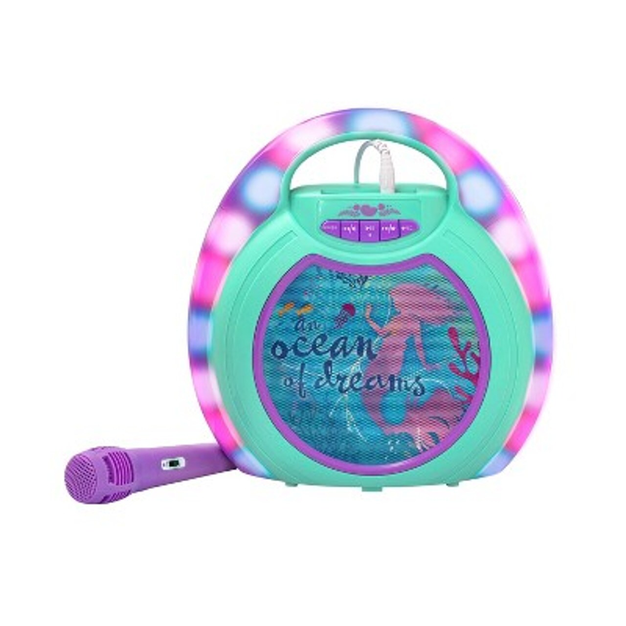 Disney Little Mermaid Bluetooth Karaoke Machine Opne Box | MINA®