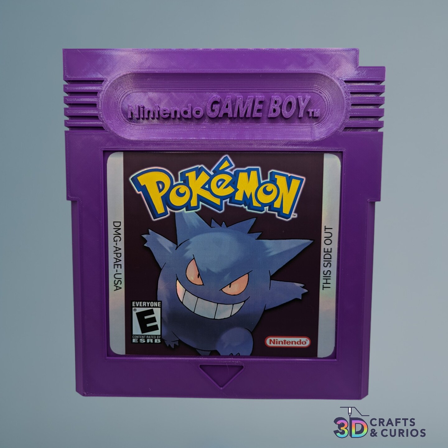 Giant Pokemon Gameboy Cartridge Decoration - Ghastly, Haunter, Gengar - image12