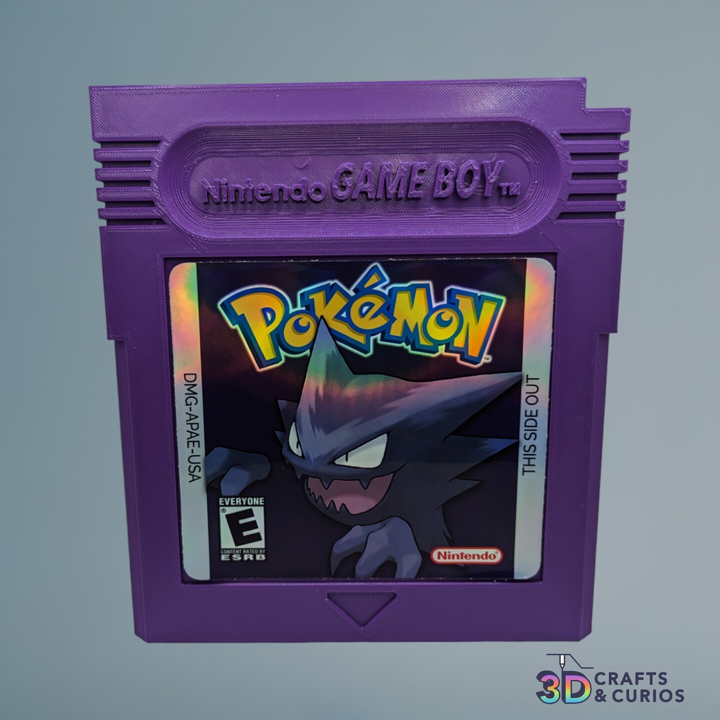Giant Pokemon Gameboy Cartridge Decoration - Ghastly, Haunter, Gengar - image11