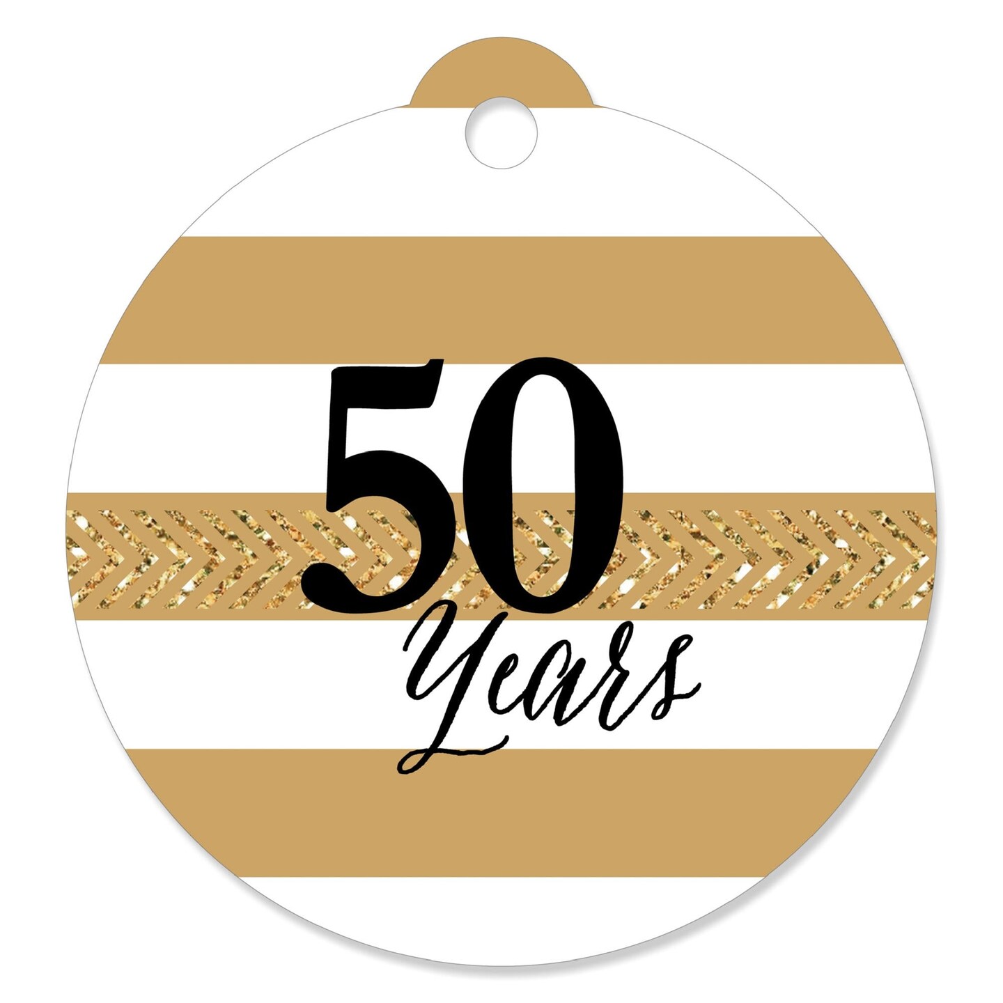 Big Dot of Happiness We Still Do - 50th Wedding Anniversary - Party Favor Gift Tags (Set of 20)