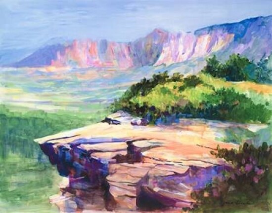 Colorful View Poster Print by Jane Slivka - Item # VARPDX9922