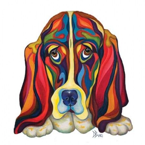 Basset Hound Poster Print by Debra Bucci - Item # VARPDXBCI100