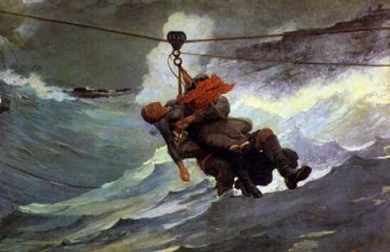The Life Line Poster Print by Winslow Homer - Item # VARPDX373282