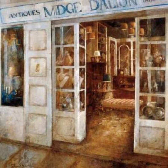 Antiques Poster Print by Noemi Martin - Item # VARPDXMNP218