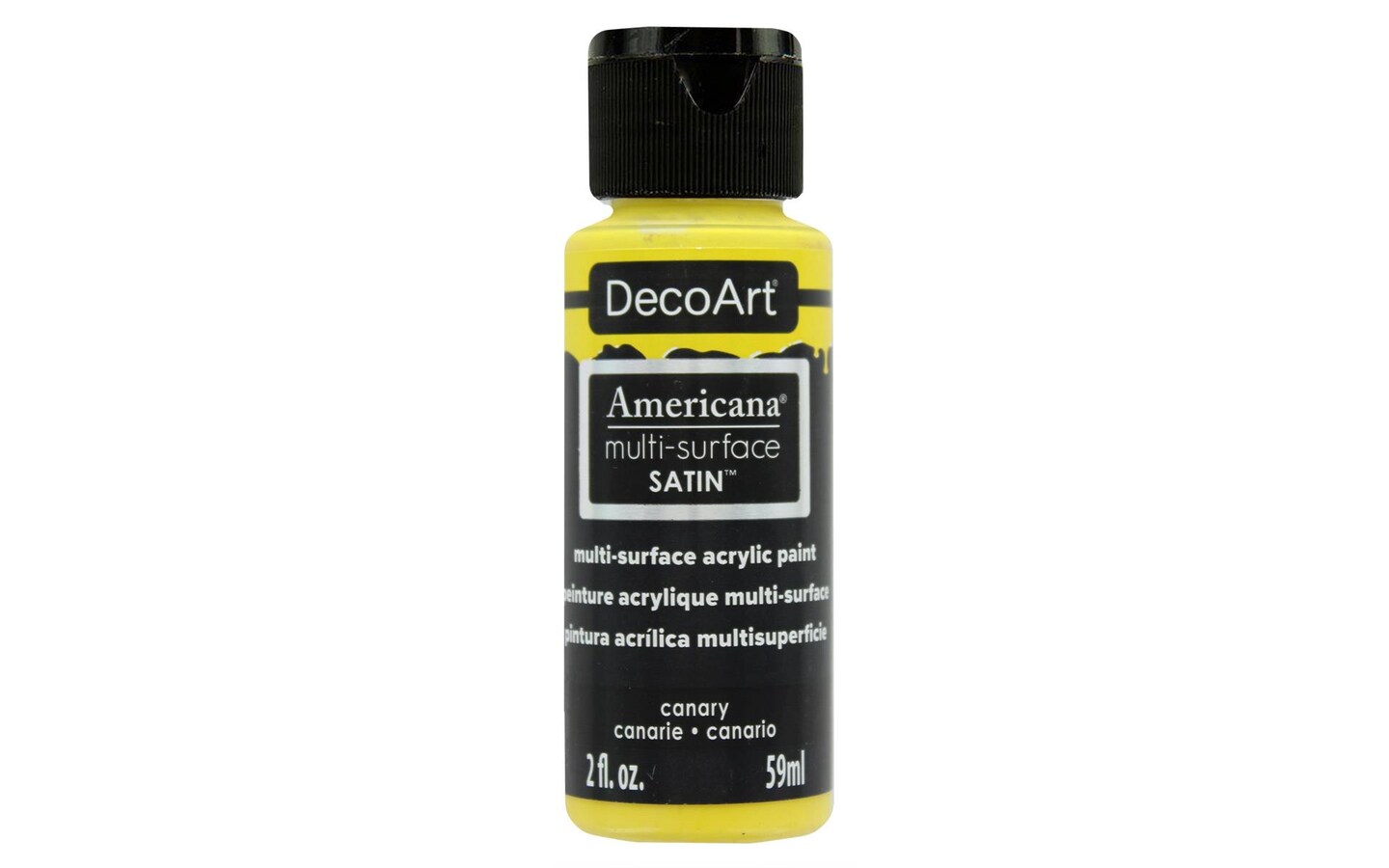 Decoart Americana Multi Surf Acr 2oz Satin Canary