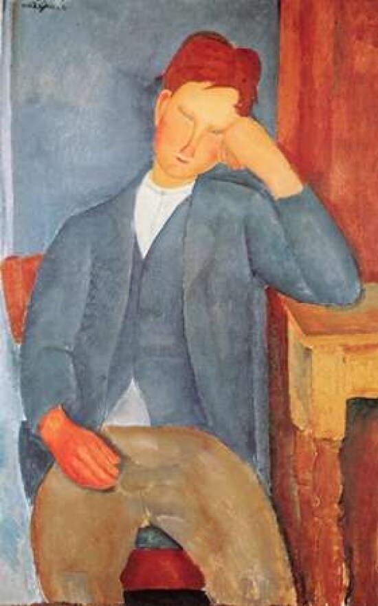 The Young Apprentice Poster Print by Amedeo Modigliani - Item # VARPDX373738