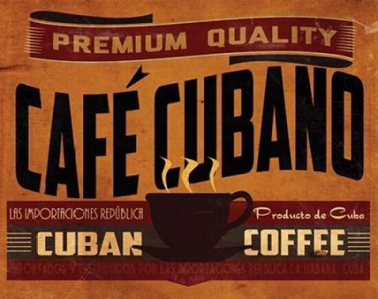Cuban Coffee Poster Print by Jason Giacopelli - Item # VARPDXGPL114