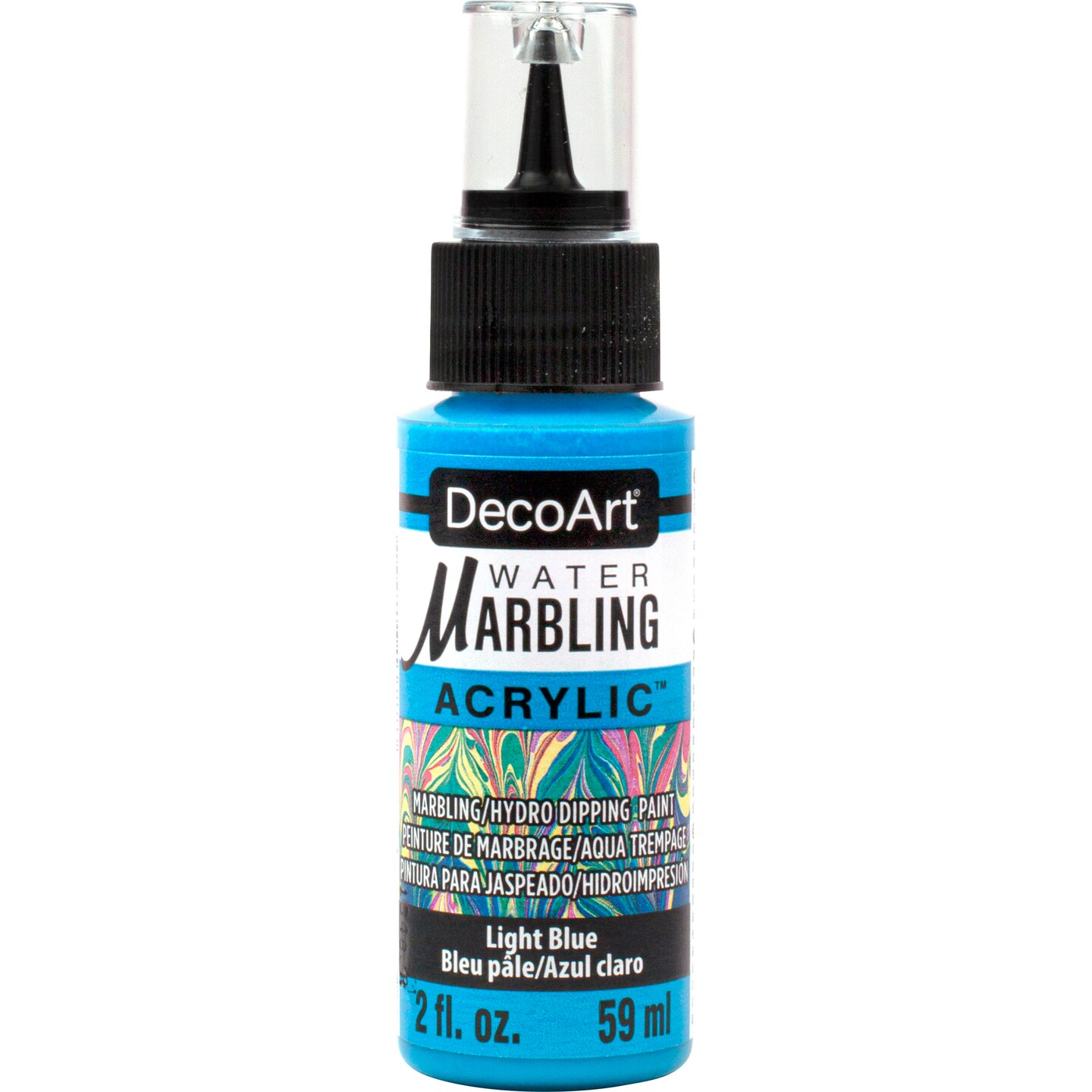 DecoArt Water Marbling Acrylic Paint, 2 oz., Light Blue | Michaels