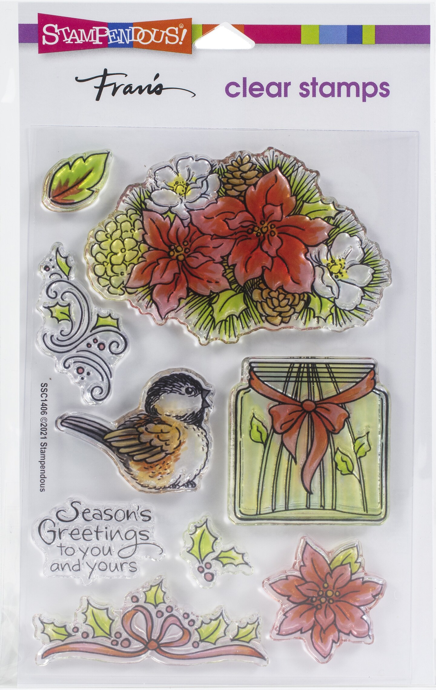 Stampendous Perfectly Clear Stamps-Season Shapes
