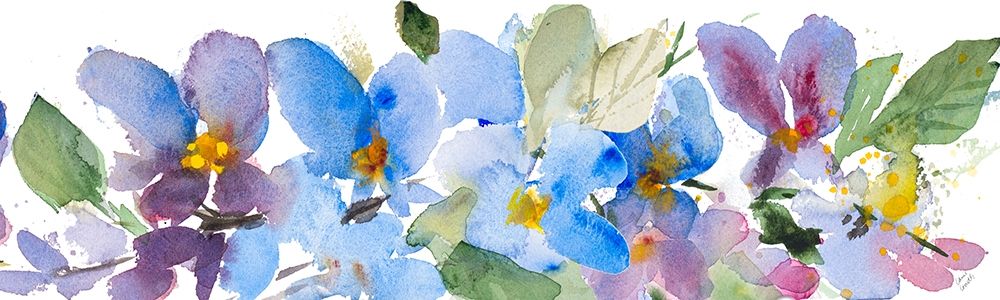 Watercolor Flowers Panel I Poster Print by Lanie Loreth - Item # VARPDX12879