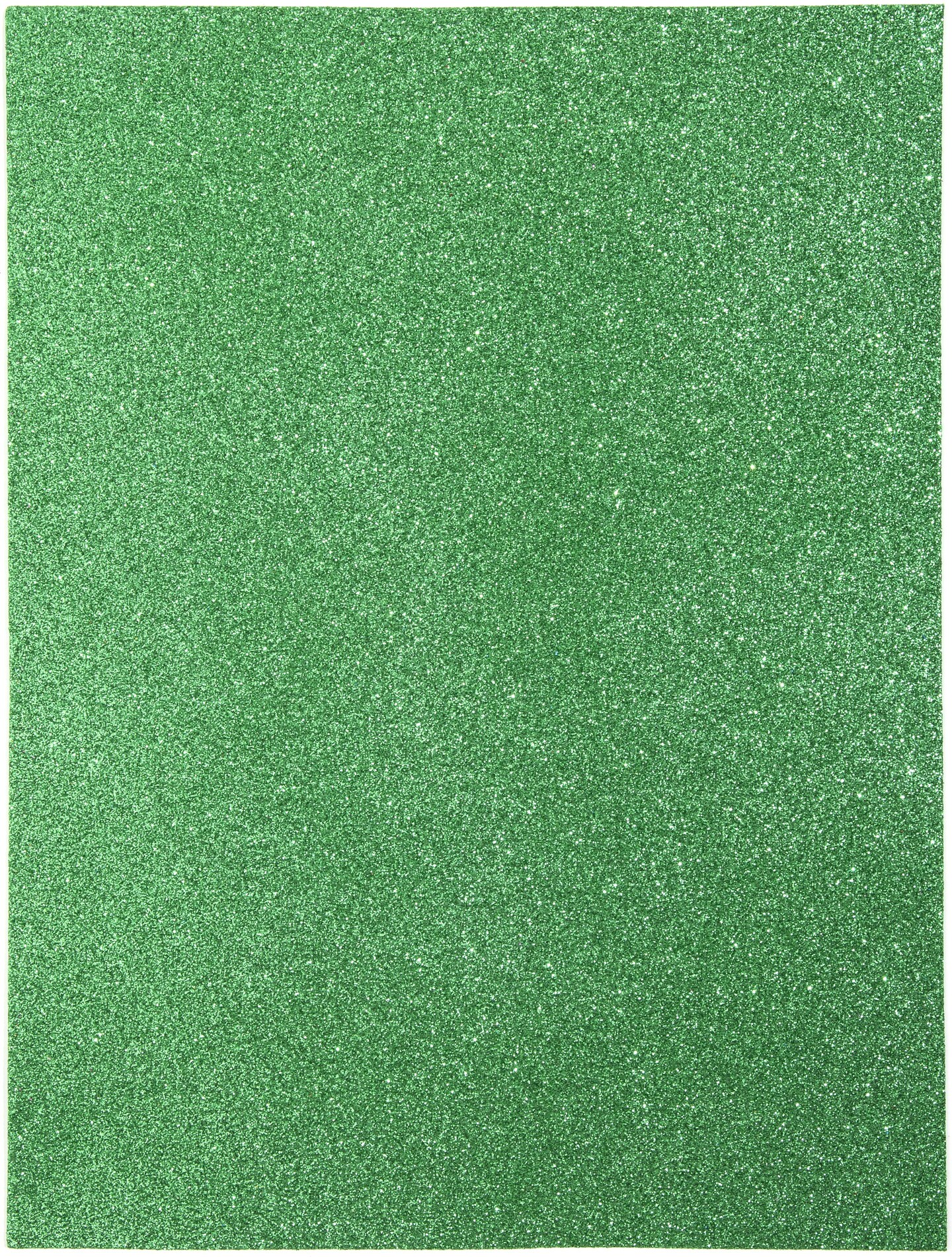 CousinDIY Glitter Foam Sheet 9&#x22;X12&#x22; 2mm-Green