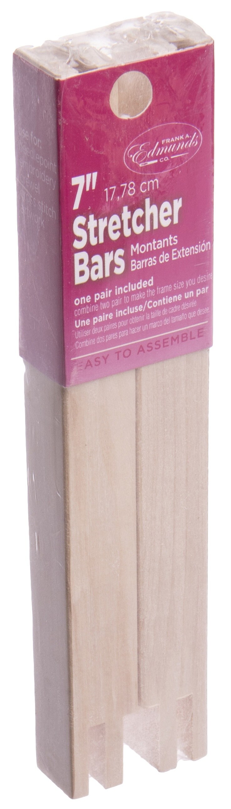 Frank A. Edmunds Regular Stretcher Bars-7&#x22;X.75&#x22;