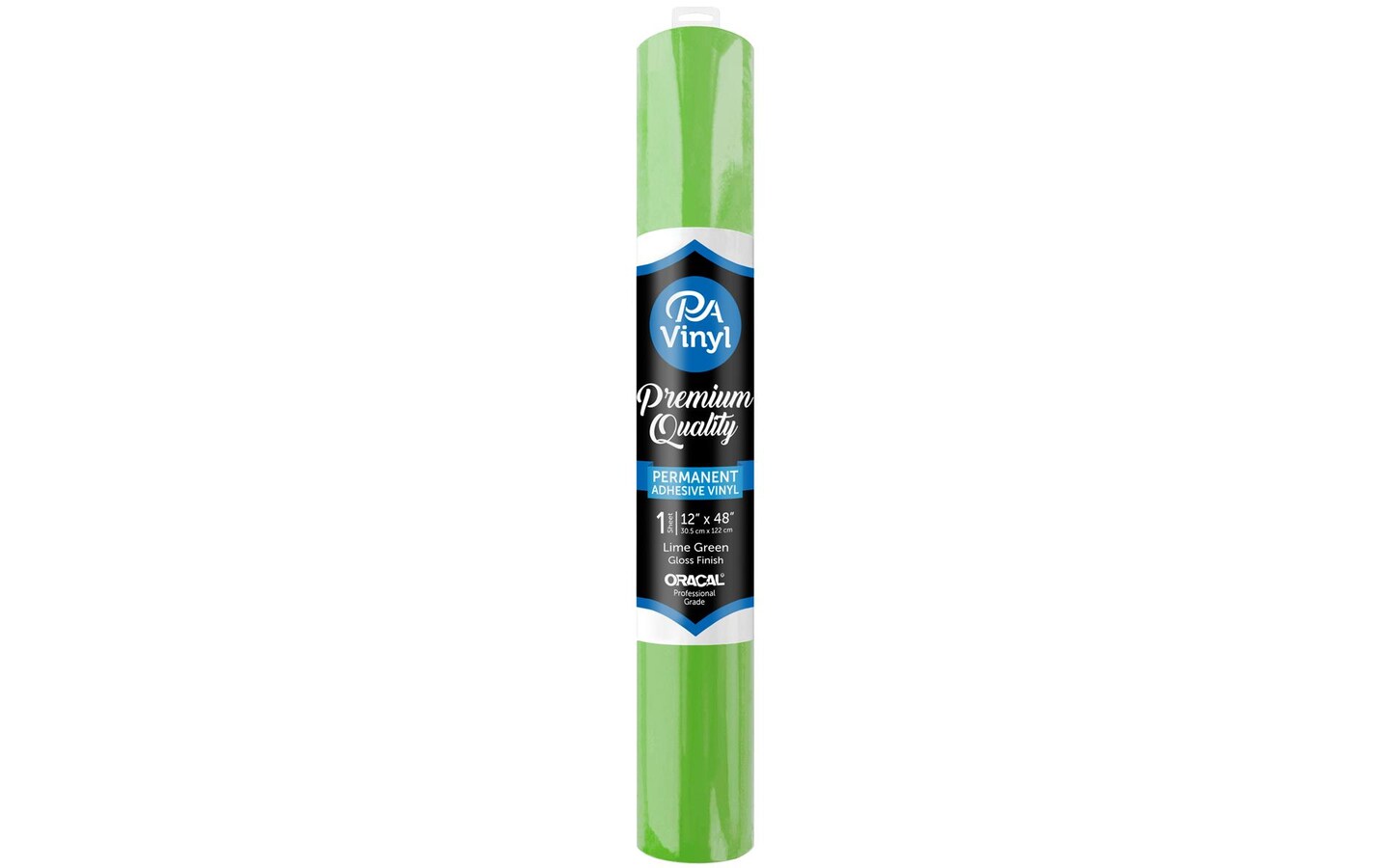Vinyl 12x48 Roll Perm Adh Gloss Lime Green