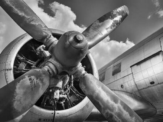 Vintage aircraft propeller Poster Print by Anonymous - Item # VARPDX3AP3310