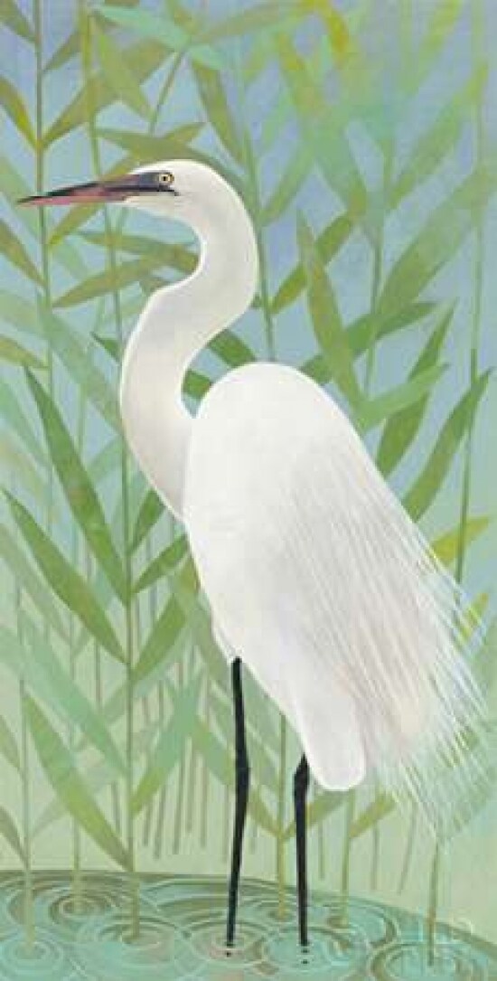 Egret by the Shore II Poster Print by Kathrine Lovell - Item # VARPDX28630