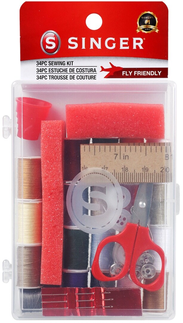 SINGER Deluxe Sewing Kit 34pcs