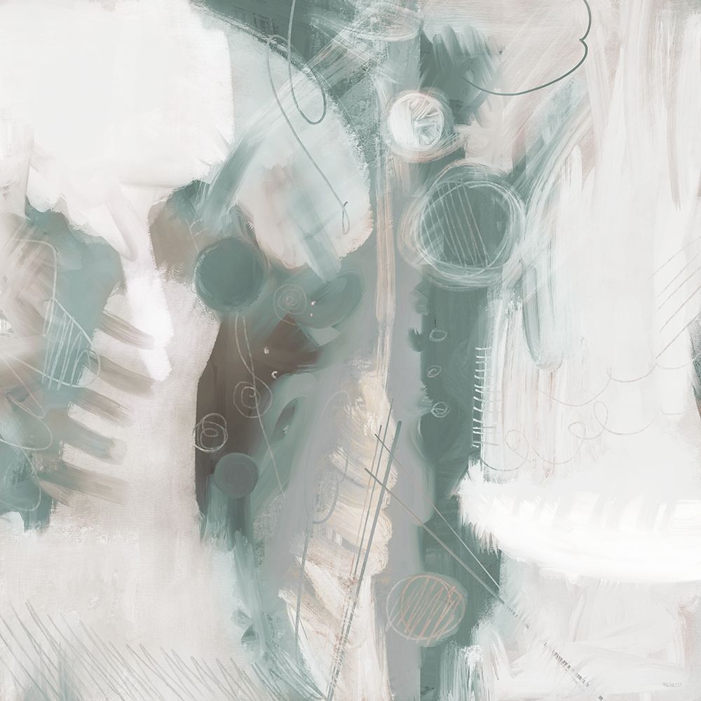 Down the River Abstract I Poster Print by Dan Meneely # 14687K