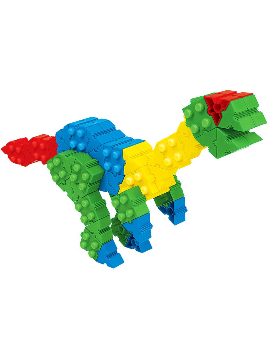 73pc Dinosaur T-Rex Playset Creative Big Brick Adventure Planet Block Toy