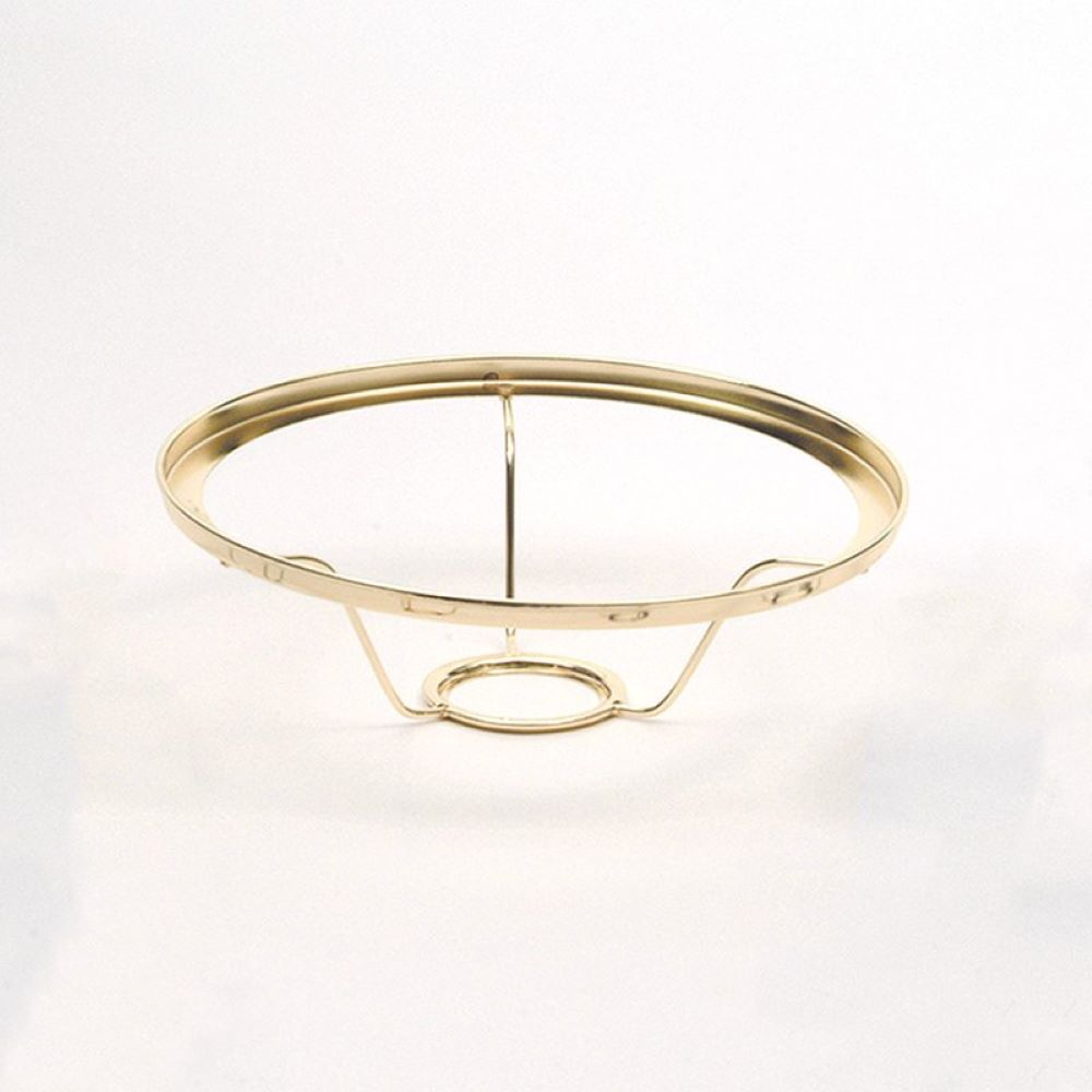 Aladdin Brass Plated 10&#x22; Under Burner Shade Ring for Glass Shades
