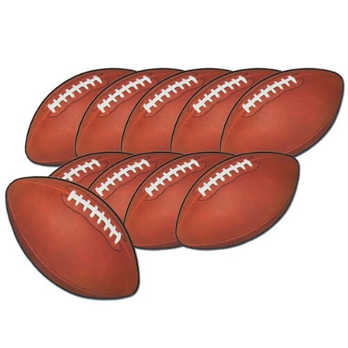 Mini Football Cutouts | Michaels