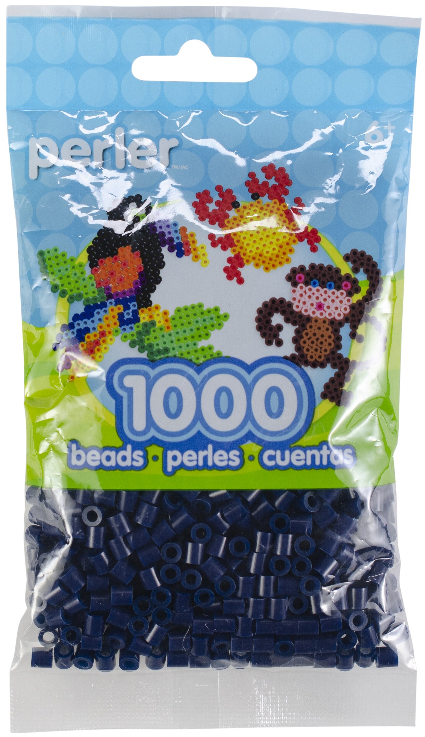Perler Beads 1,000/Pkg-Midnight