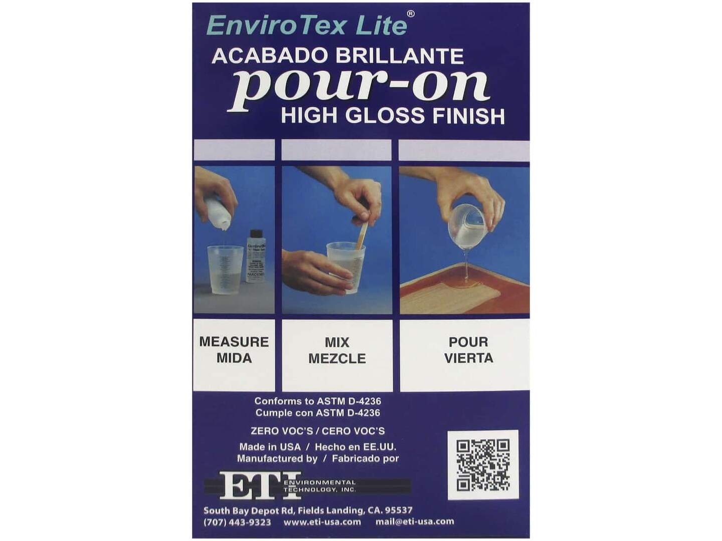 ETI Envirotex Lite Pour-on Product Overview 