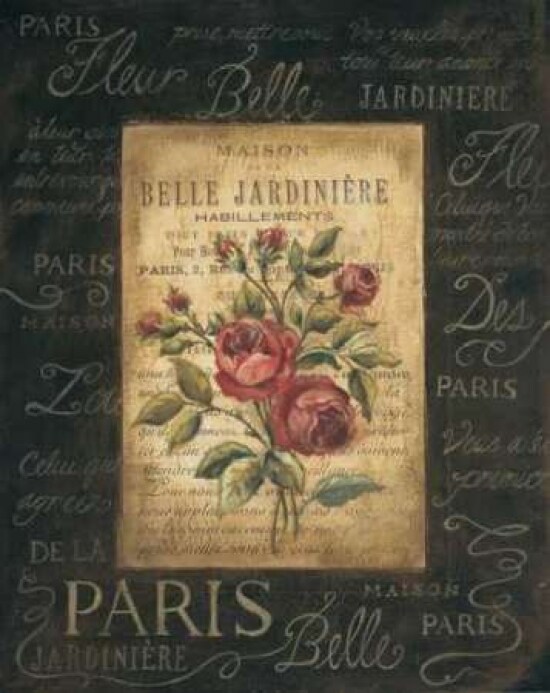 Bel Bouquet IV Poster Print by Kimberly Poloson - Item # VARPDXPOL062