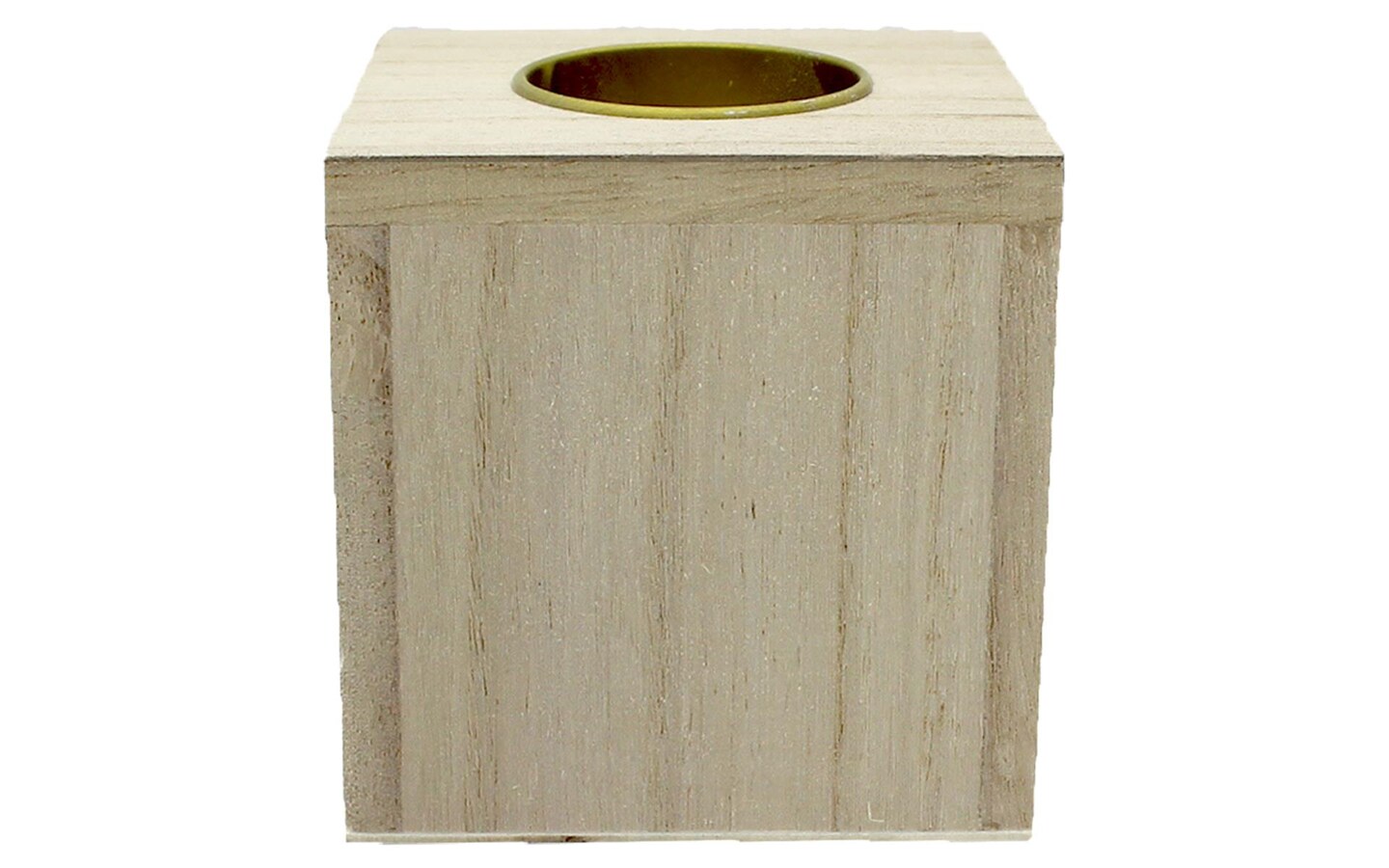 Wood Candlestand 3.25&#x22;