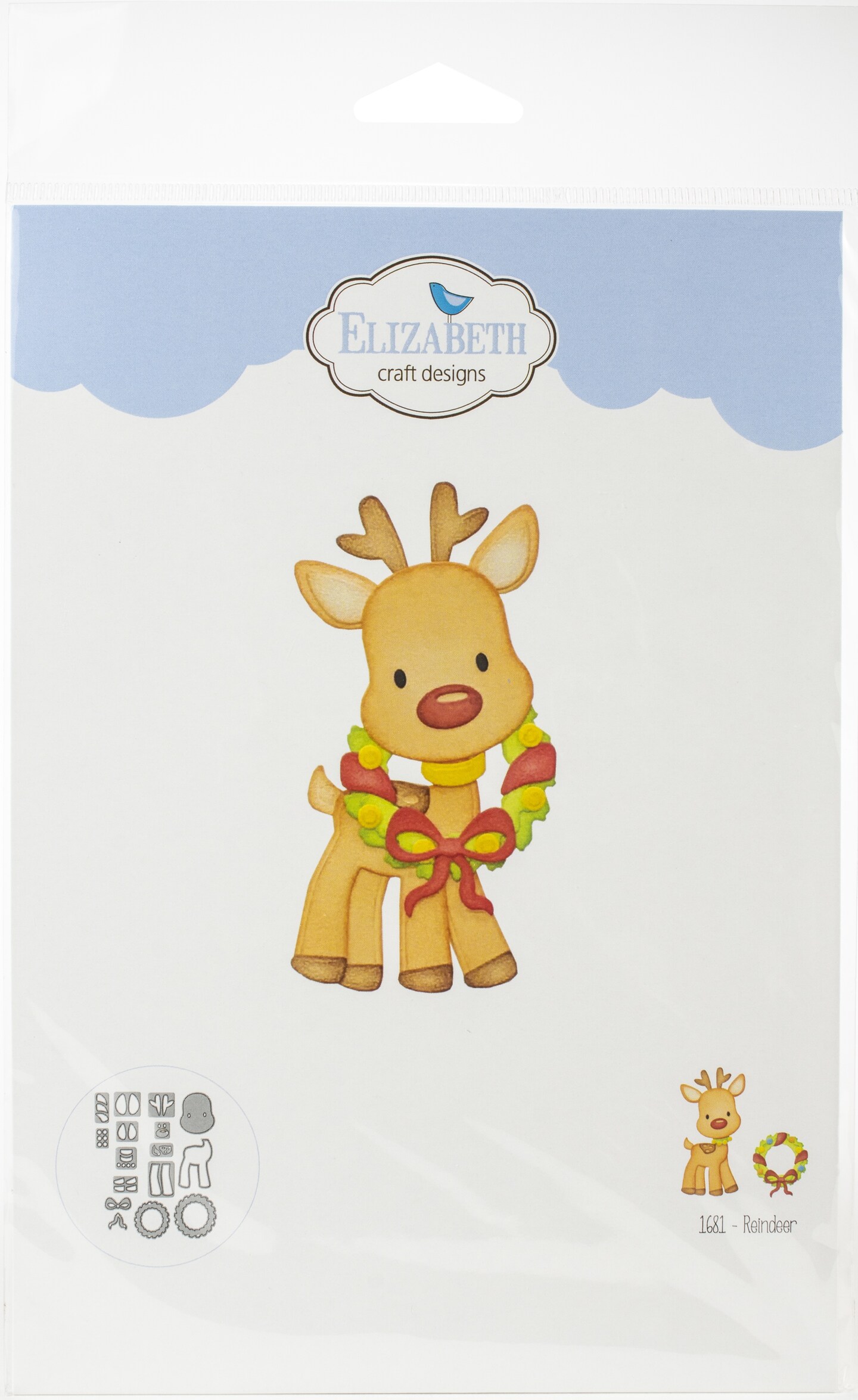Elizabeth Craft Metal Die-Reindeer