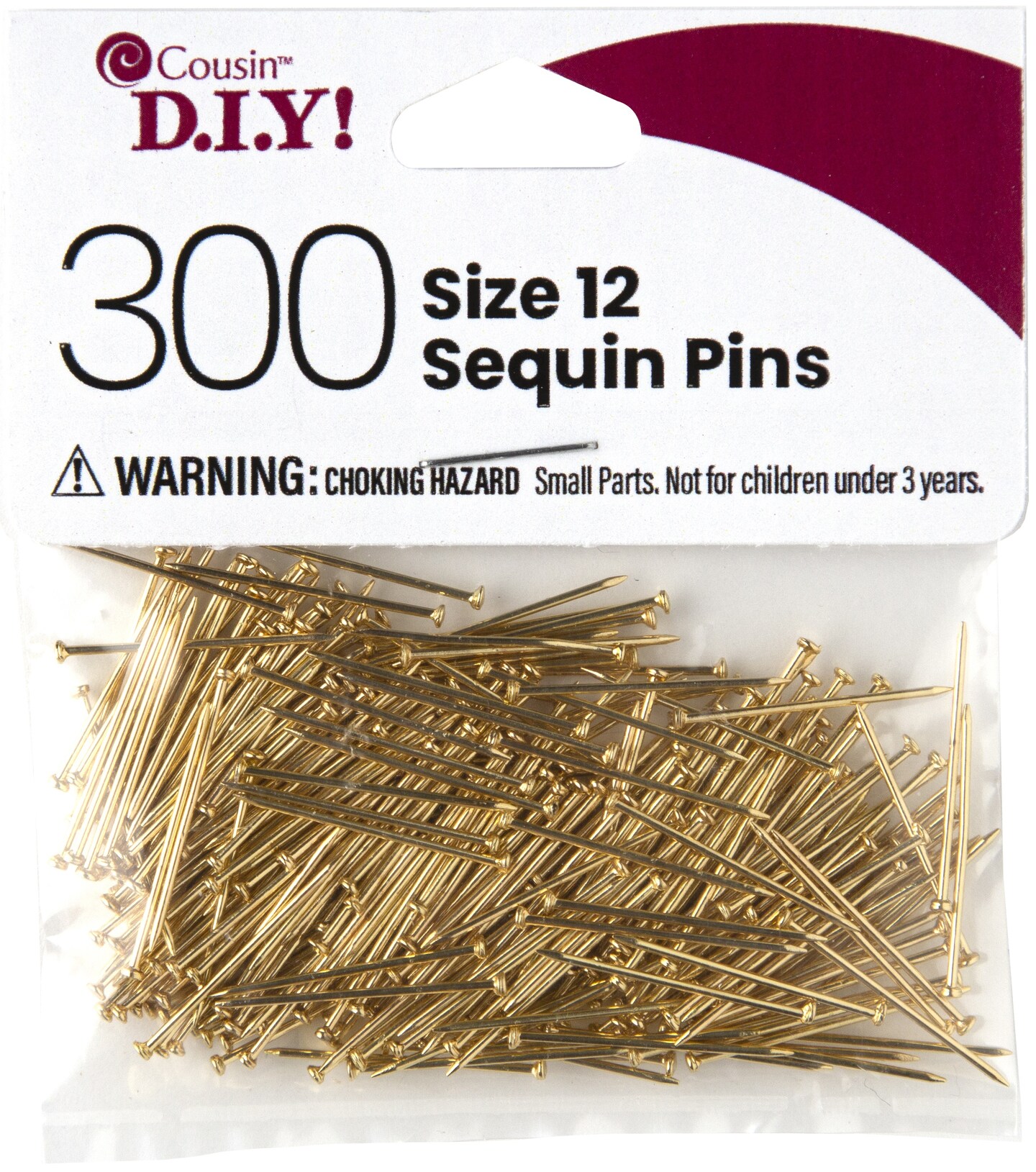CousinDIY Sequin Pins -Gold