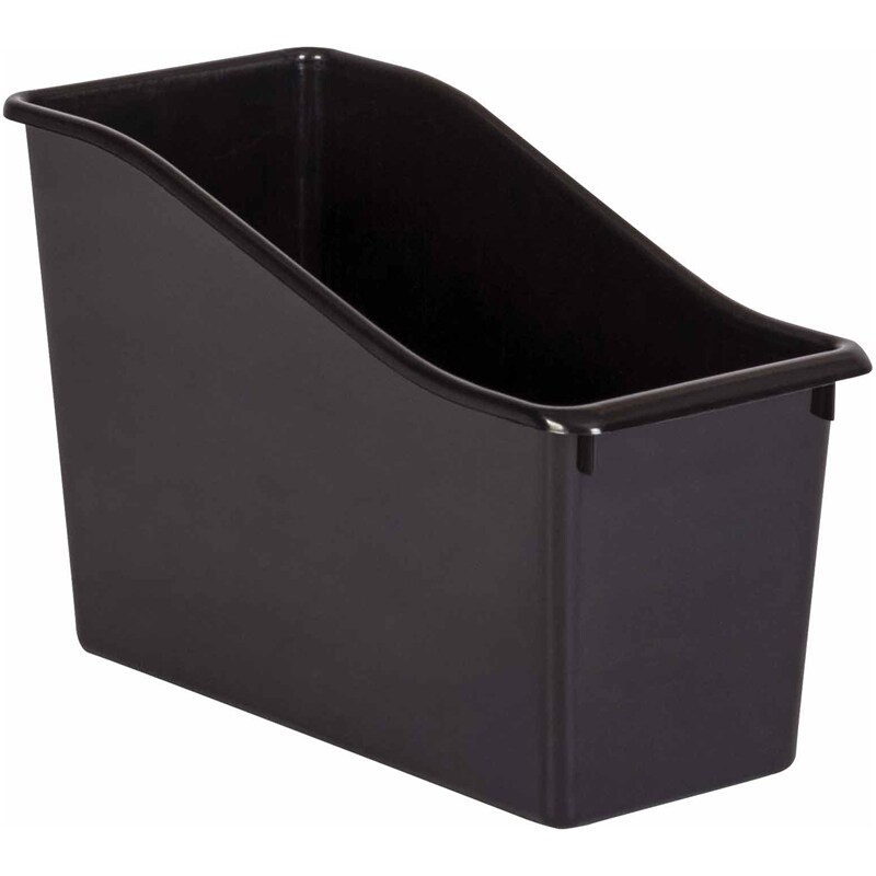 Black Plastic Book Bin | Michaels