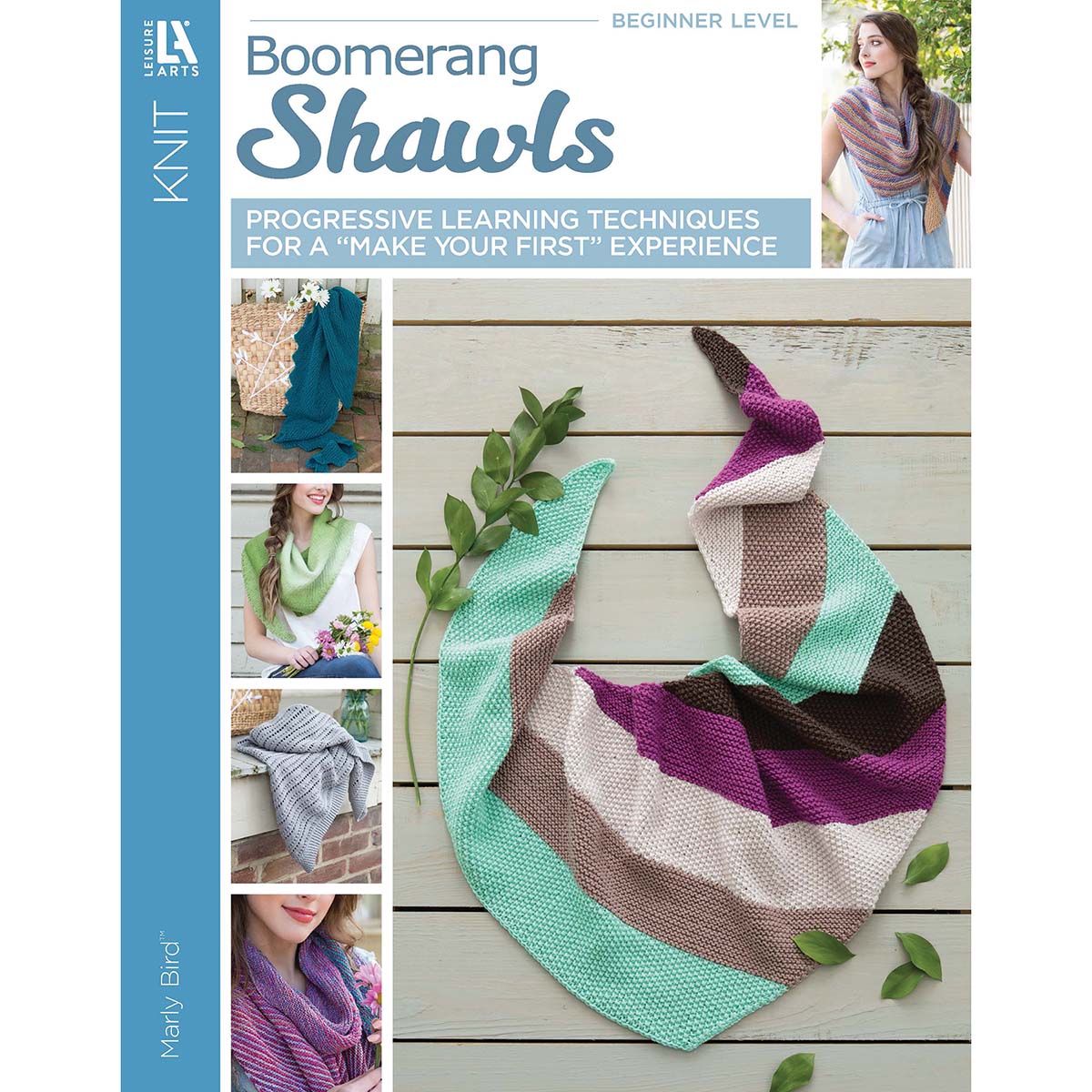 Leisure Arts  Boomerang Shawls Book