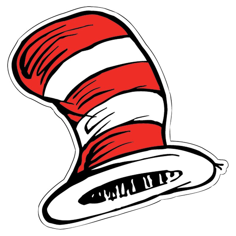 The Cat in the Hat&#x2122; Hats Paper Cut Outs, Pack of 36