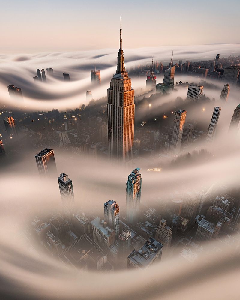 Empire Fog Poster Print by Bruce Getty - Item # VARPDXG926D
