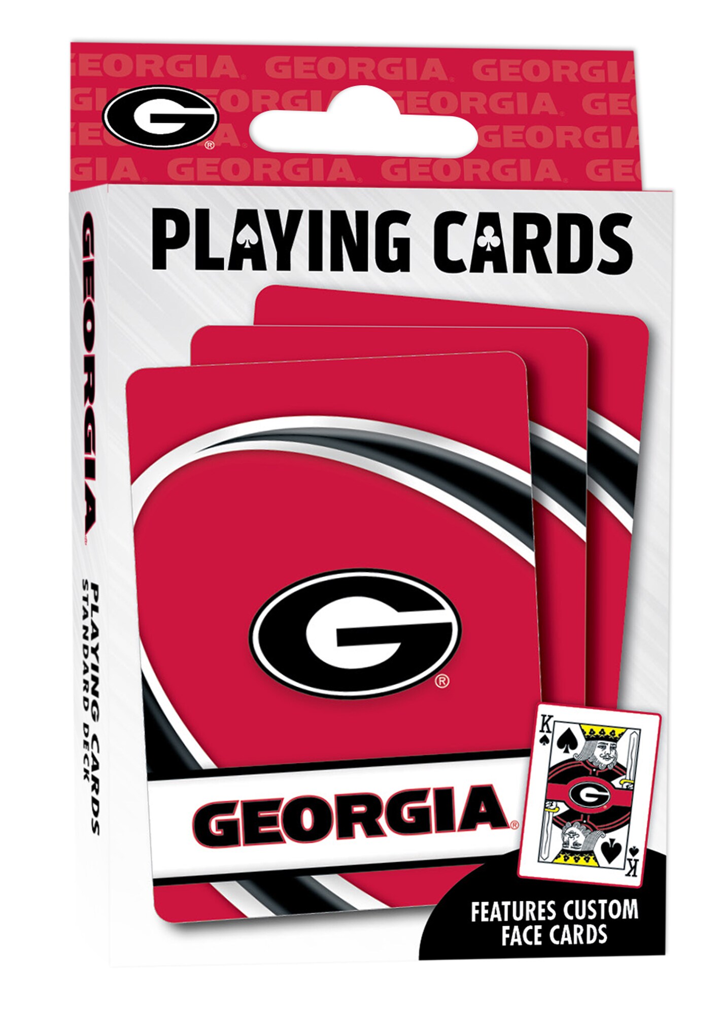 MasterPieces Officially Licensed NCAA Georgia Bulldogs Playing Cards what-tv-channel-is-georgia-bulldogs-vs-south-carolina-football-on-today