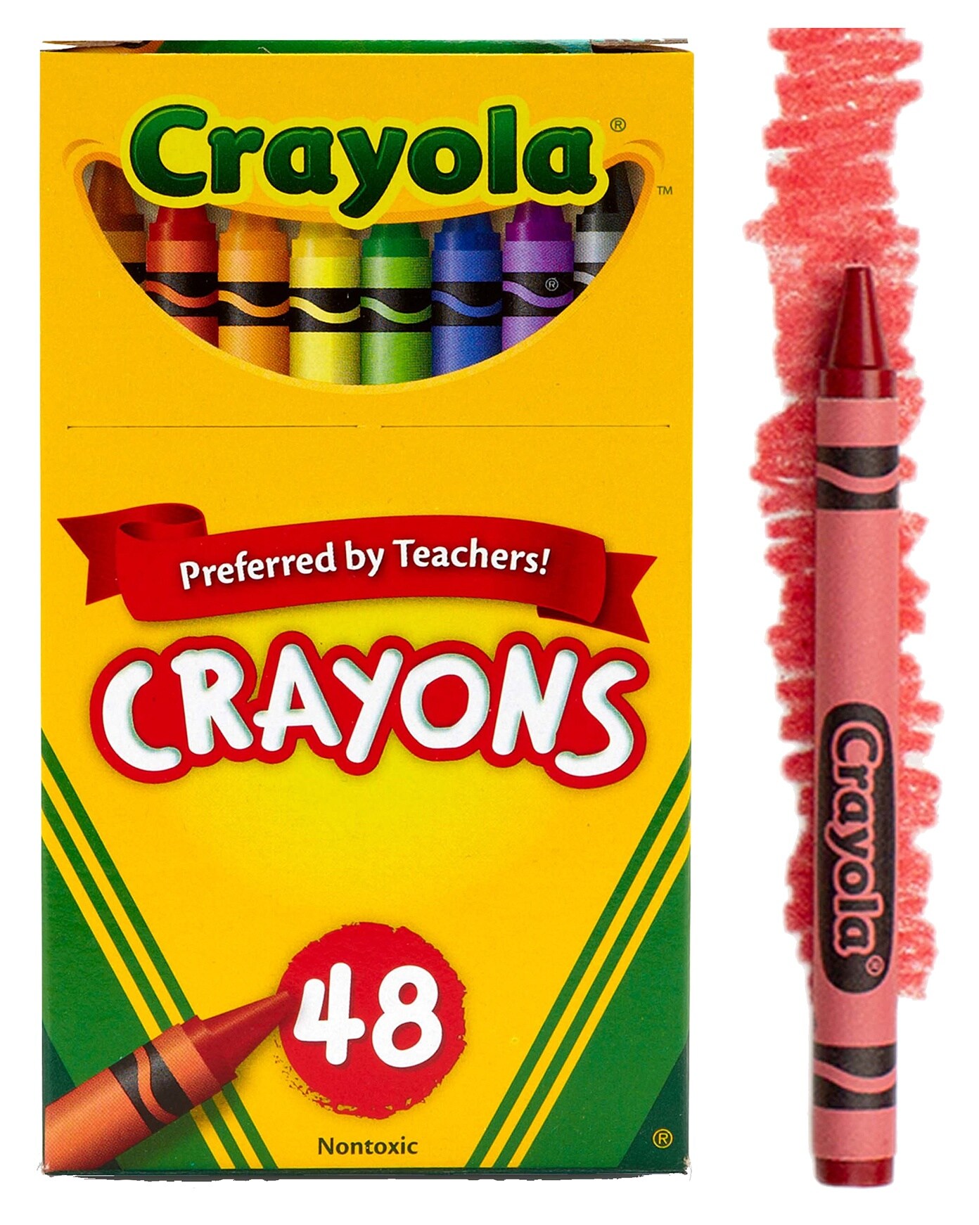 Crayons - 48 Assorted Colors, Boxed