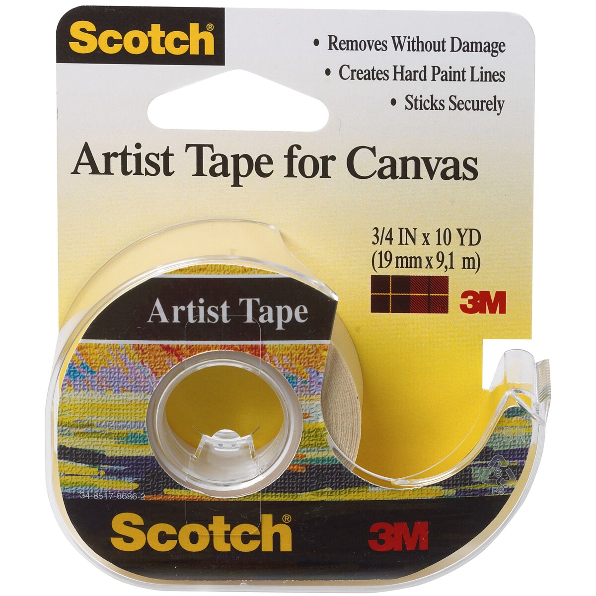 Scotch Artist Tape For Canvas-.75&#x22;X10yd