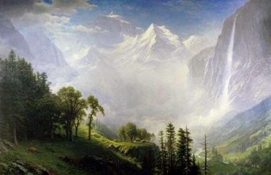 Majesty Of The Mountains Poster Print by  Albert Bierstadt - Item # VARPDX276740