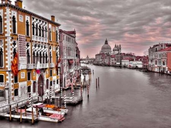 Cityscape and grand canal, Venice, Italy Poster Print by  Assaf Frank - Item # VARPDXAF20130409686XC01