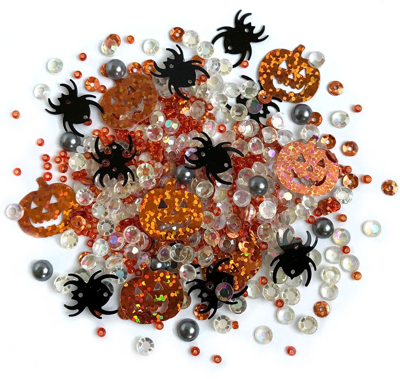 Buttons Galore Sparkletz Embellishment Pack 10g-Creepy Halloween