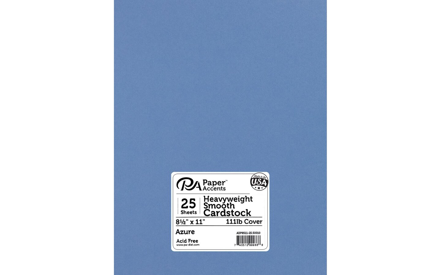 PA Paper Accents Heavyweight Smooth Cardstock 8.5