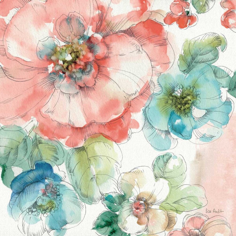 Summer Bloom II Poster Print by Lisa Audit - Item # VARPDX16816