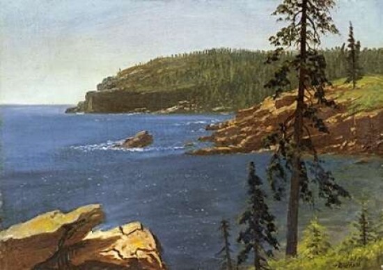 California Coast Poster Print by Albert Bierstadt - Item # VARPDX267726