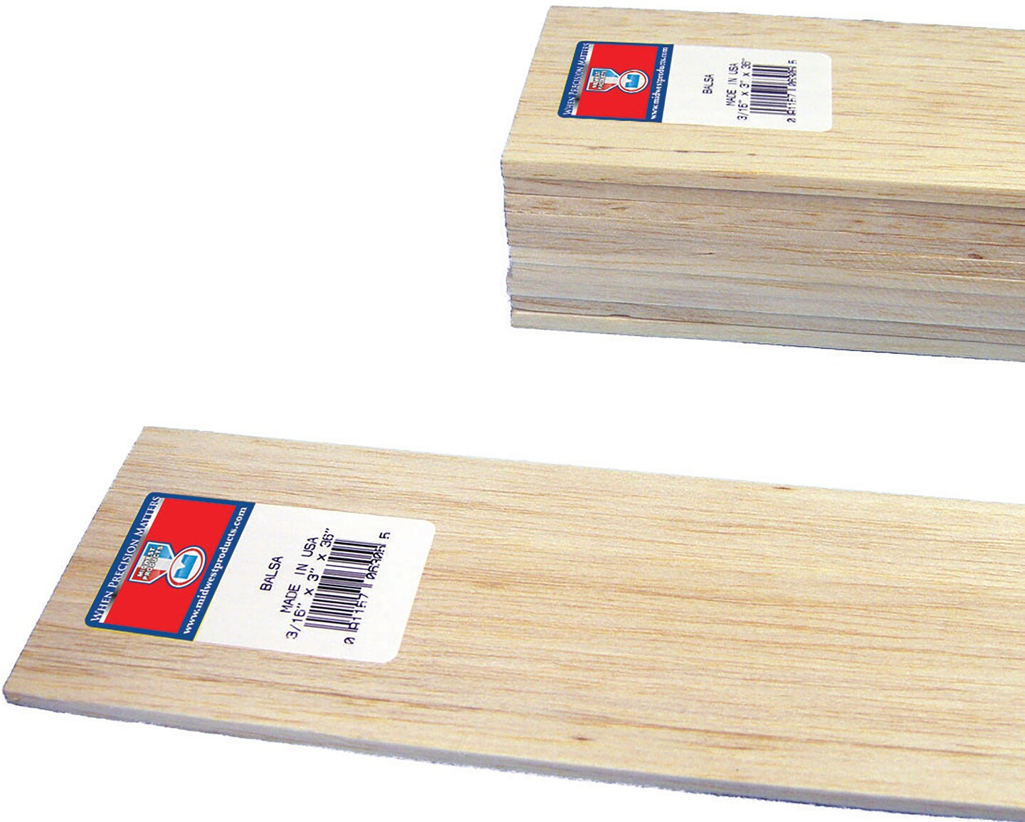 Midwest Products Co Wood Strip Economy Bag Balsa And Basswood