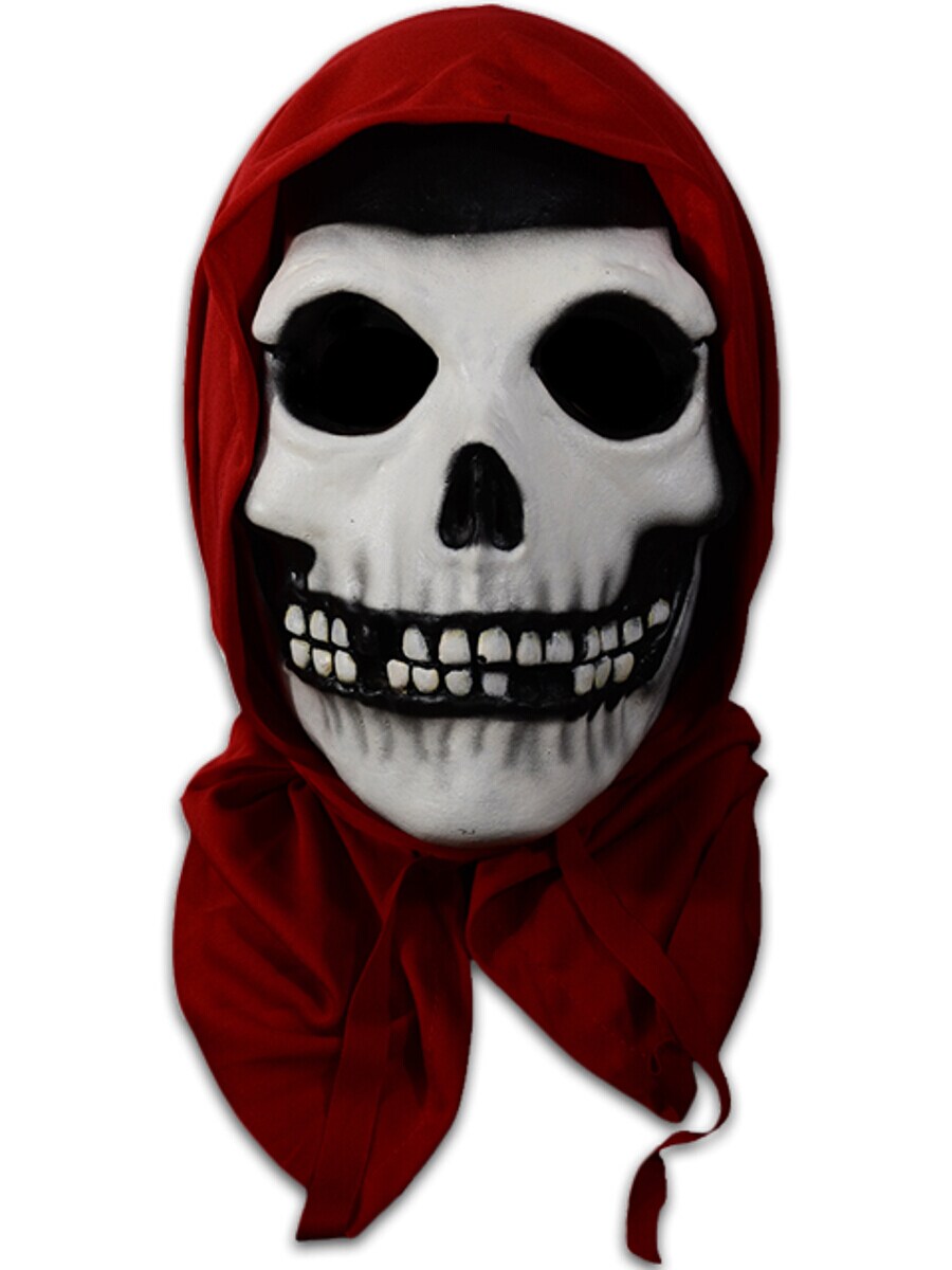 Misfits The Fiend Mask With Red Hood Costume Accessory