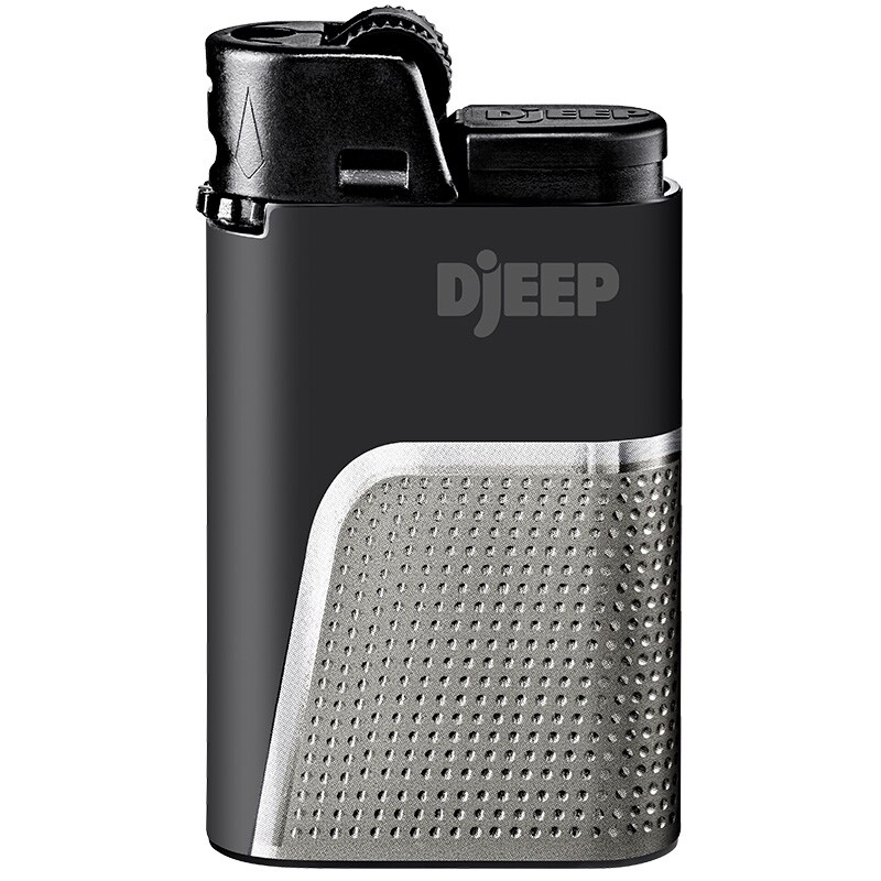 DJEEP Pocket Lighters, BOLD Collection Textured Metallic, Unique Lighters, Disposable Lighters