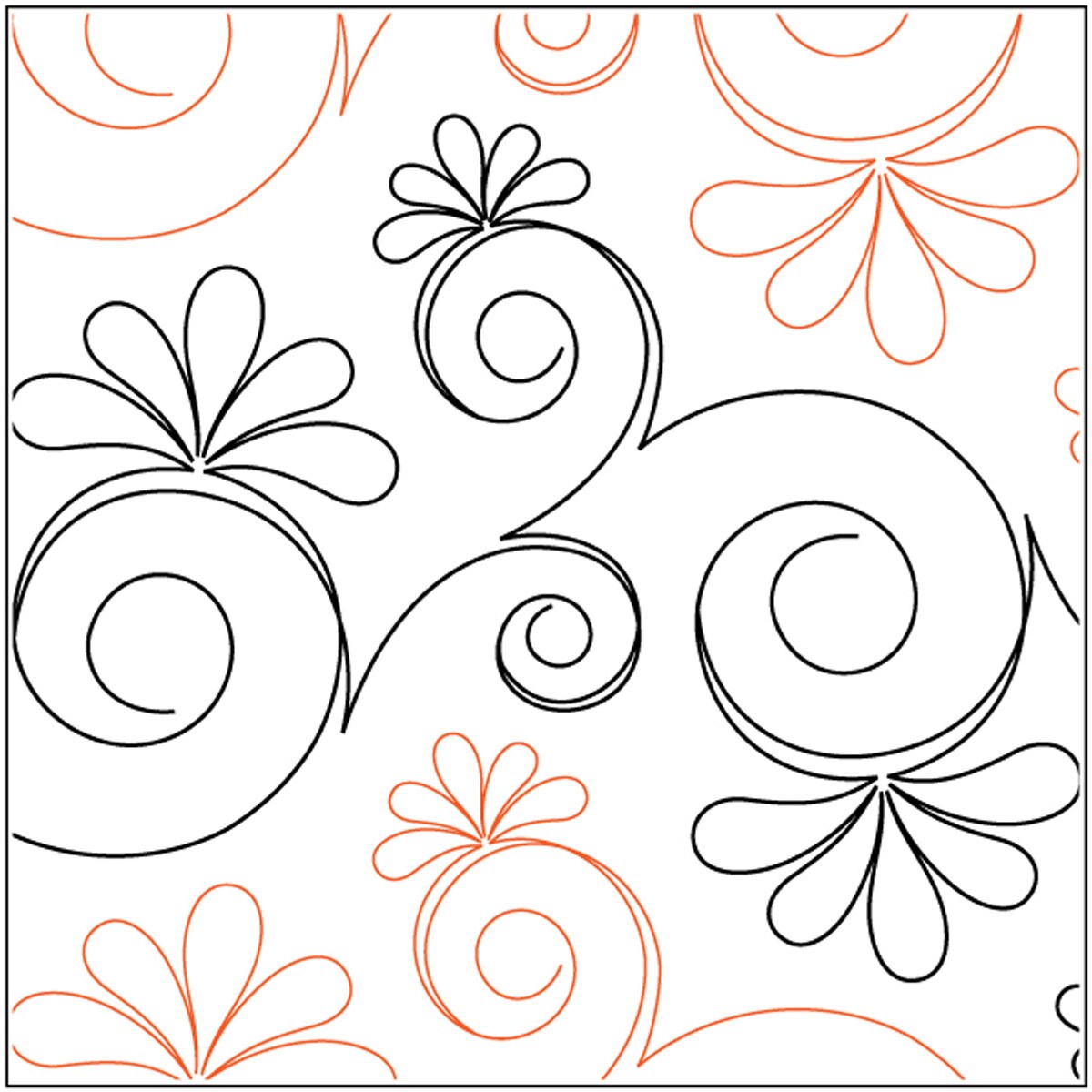 Quilt Stencils By Patricia Ritter &#x26; Leisha Farnsworth-Chantilly 12&#x22;