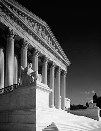 U.S. Supreme Court building, Washington, D.C. - Black and White Variant Poster Print by Carol Highsmith - Item # VARPDX463828